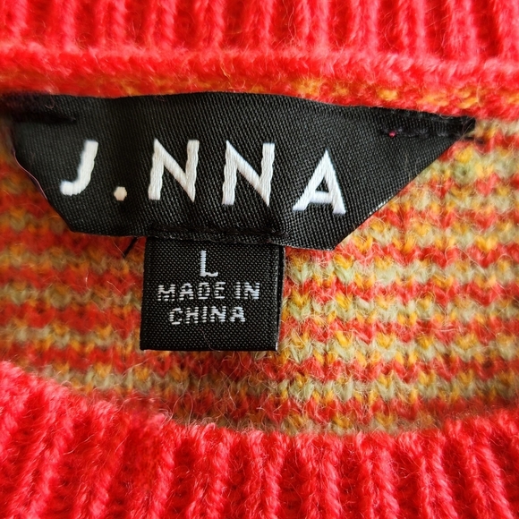 Star Multi Color Fringe Sweater Top - Picture 3 of 4